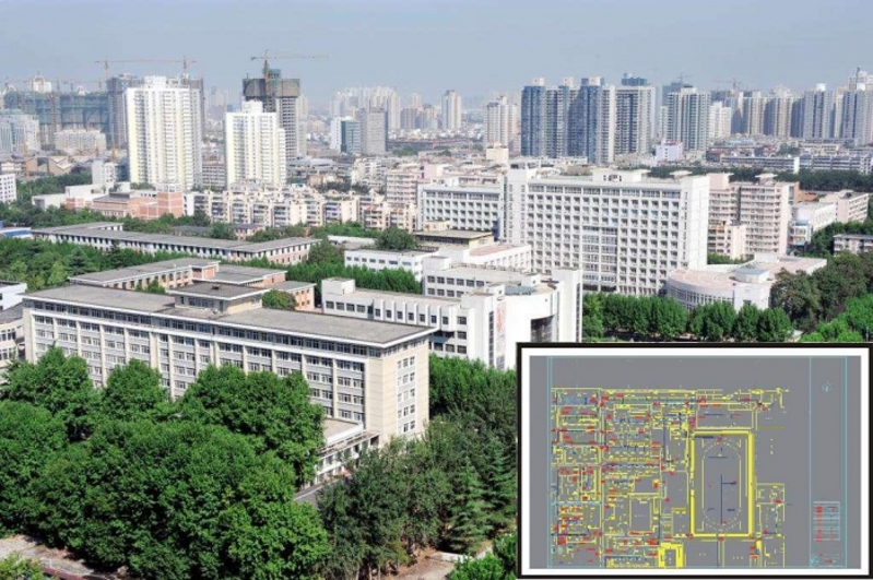 西北工業(yè)大學(xué)現狀圖測量